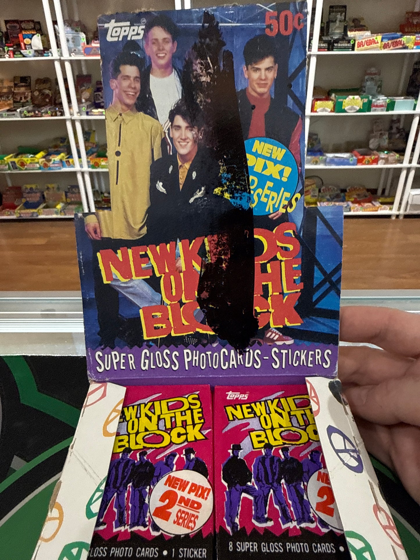 1989 Topps New Kids On The Block Series 2 Pack