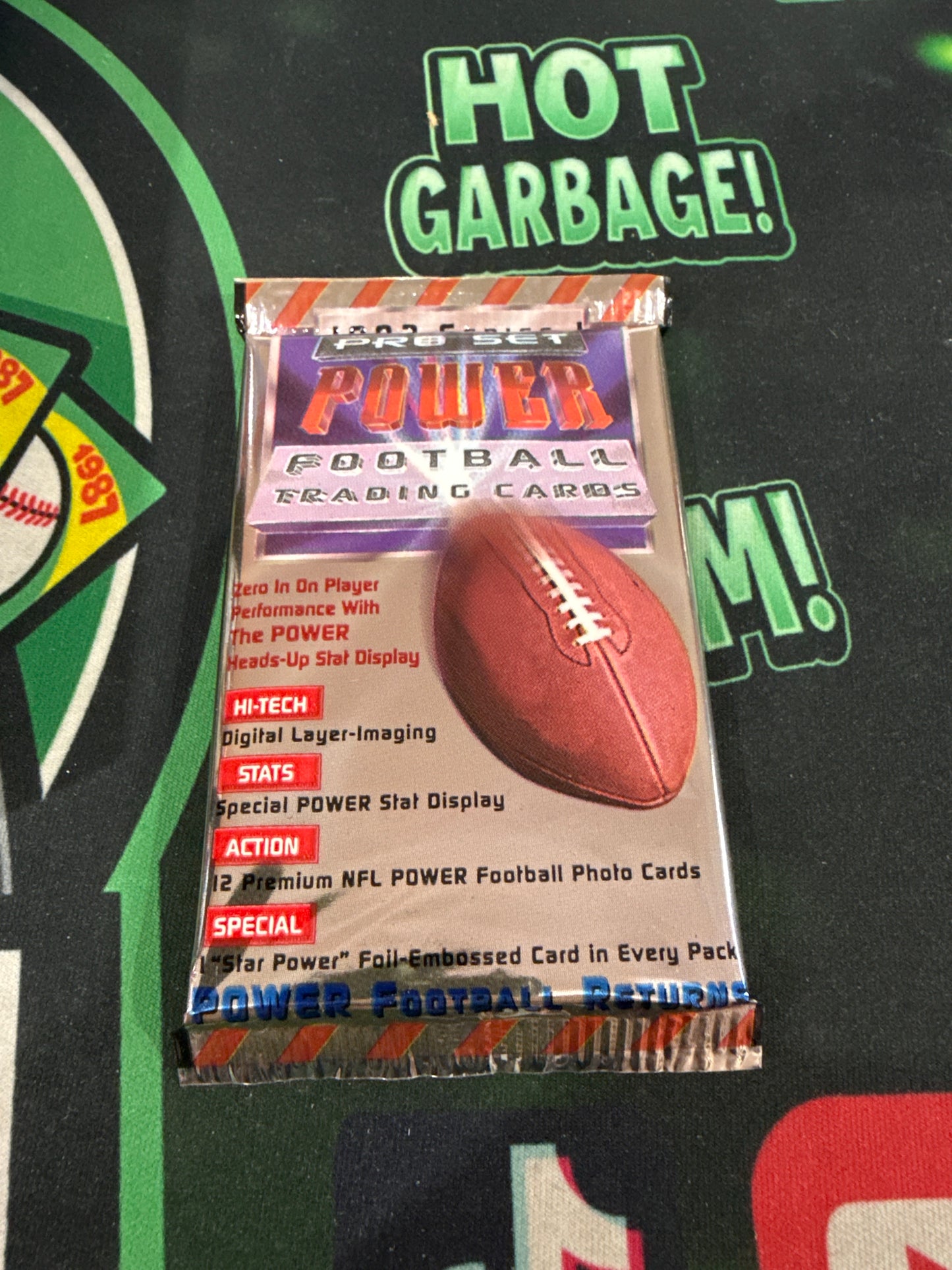 1993 Pro Set Power Football Pack