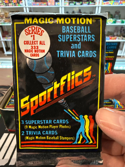 1986 Sportflics Baseball Pack