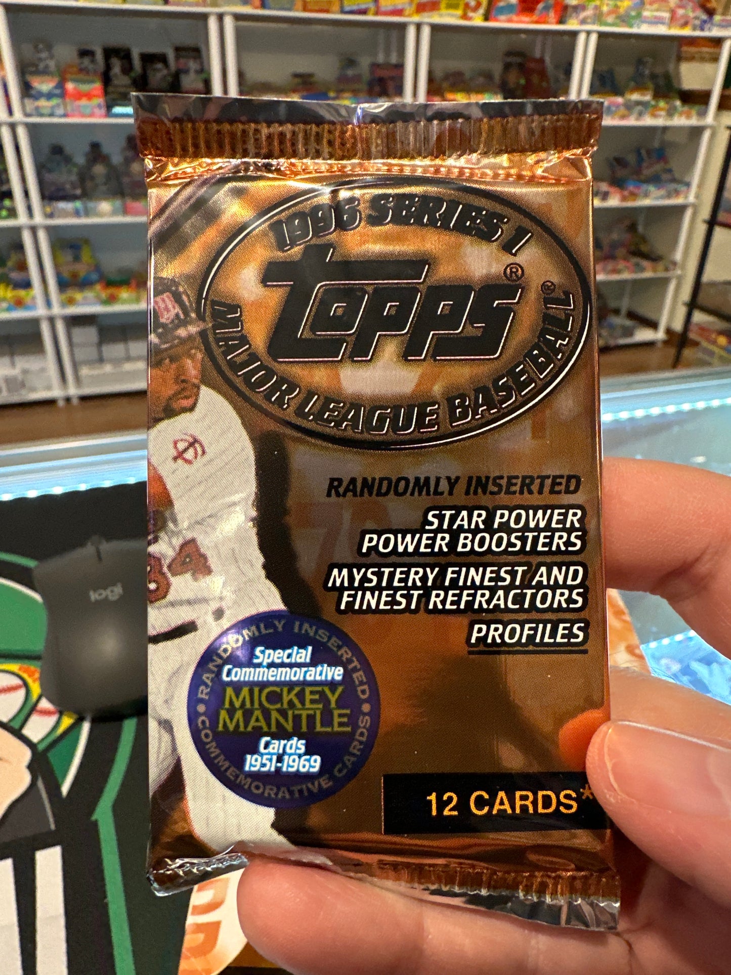 1996 Topps Baseball Series 1 Pack