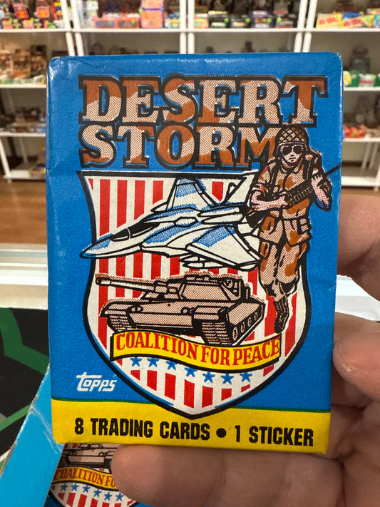 1991 Topps Desert Storm - Coalition For Peace Pack