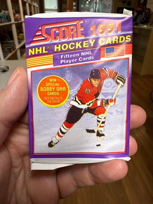 1991-92 Score American Hockey Pack