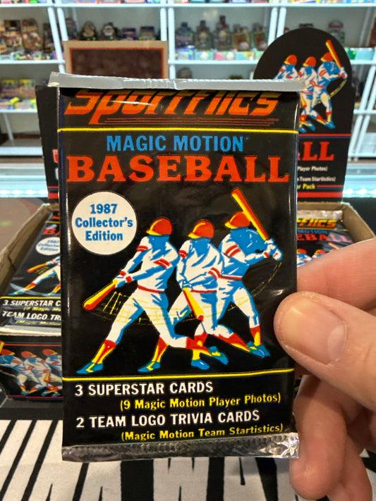 1987 Sportflics Baseball Pack