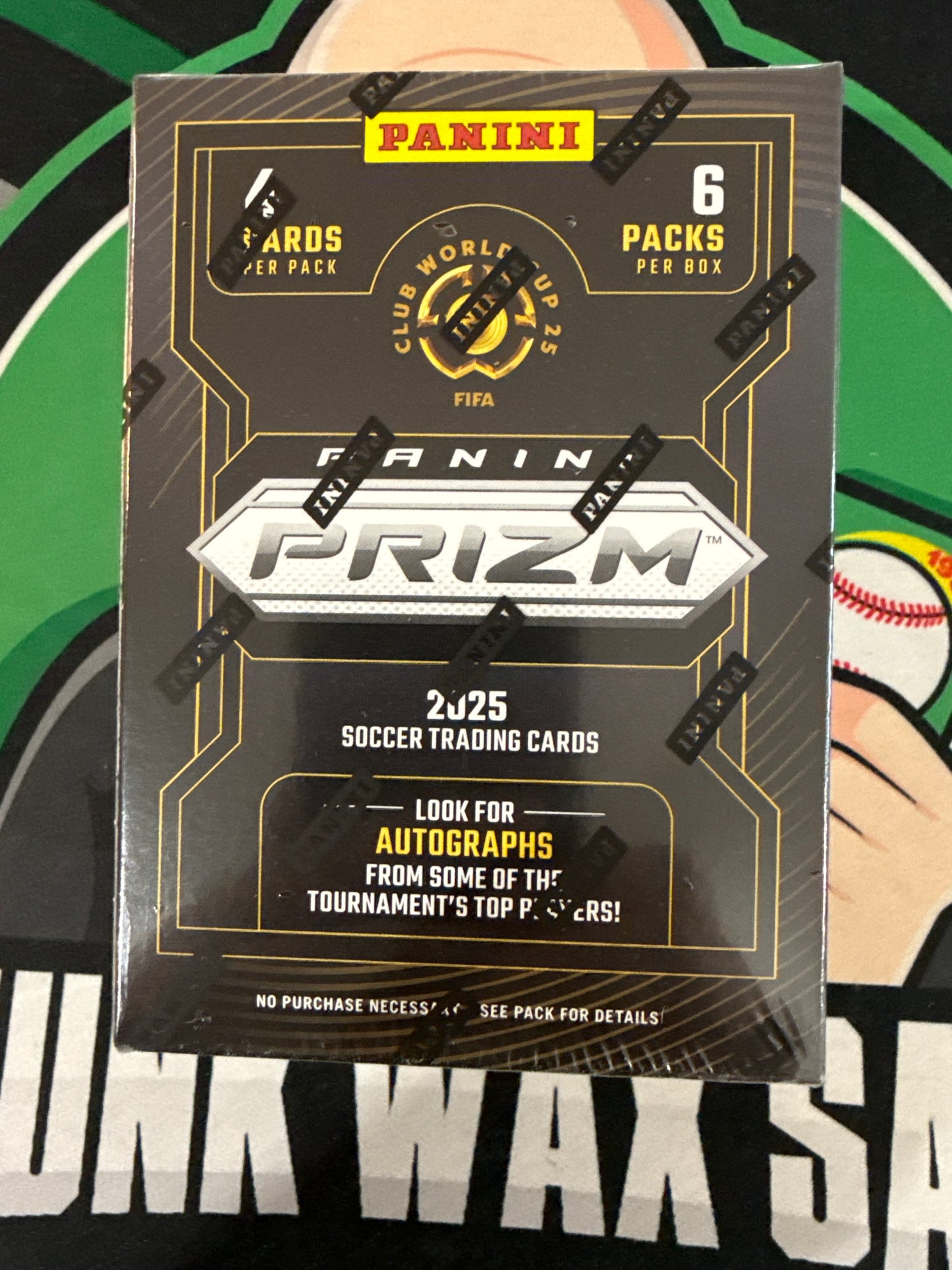 2025 Panini Prizm FIFA World Cup Soccer Blaster Box