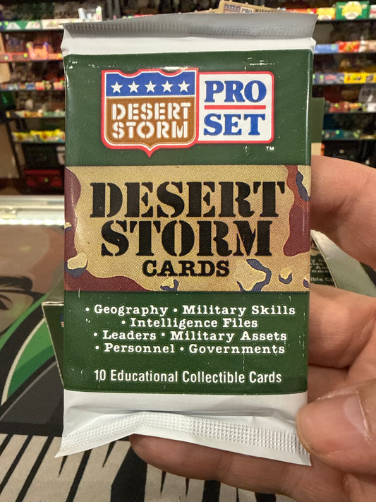1991 Pro Set Desert Storm Pack