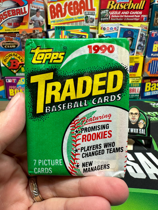 1990 Topps Traded Baseball Pack