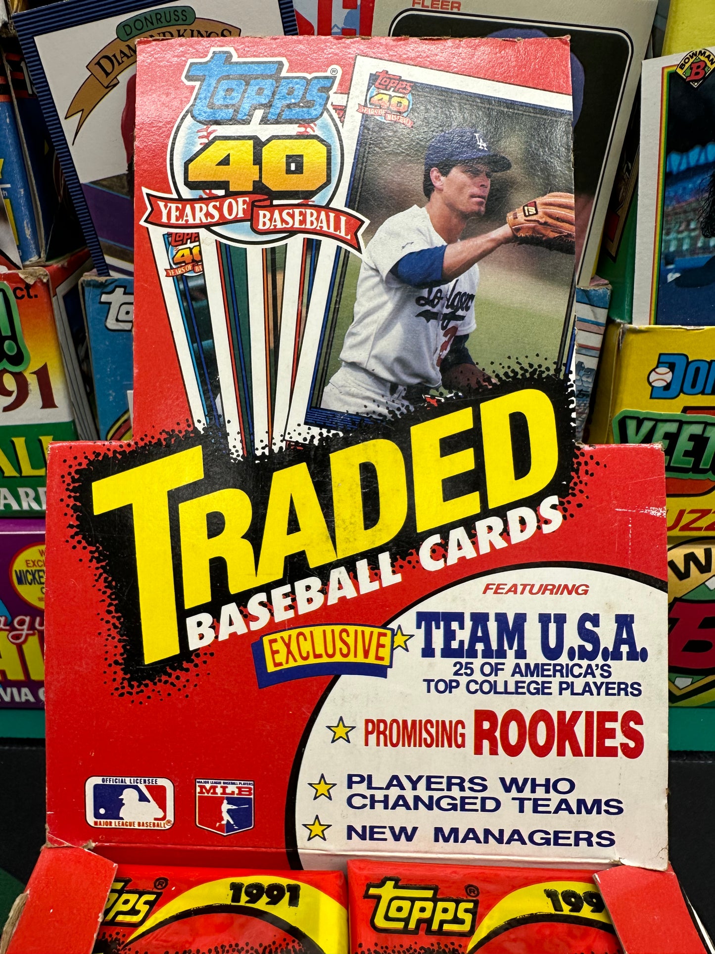 1991 Topps Traded Baseball Pack