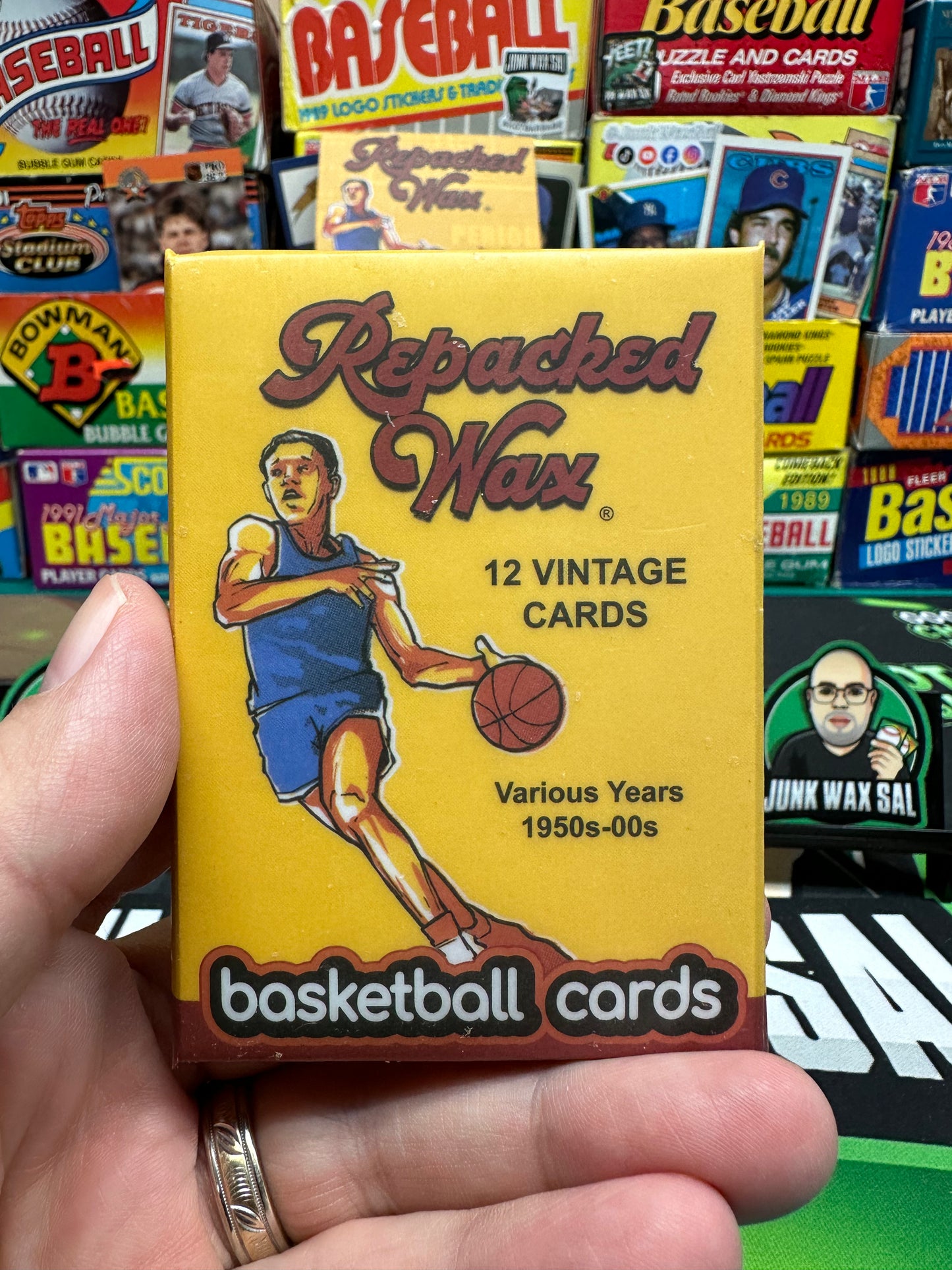 Repacked Wax Basketball Pack