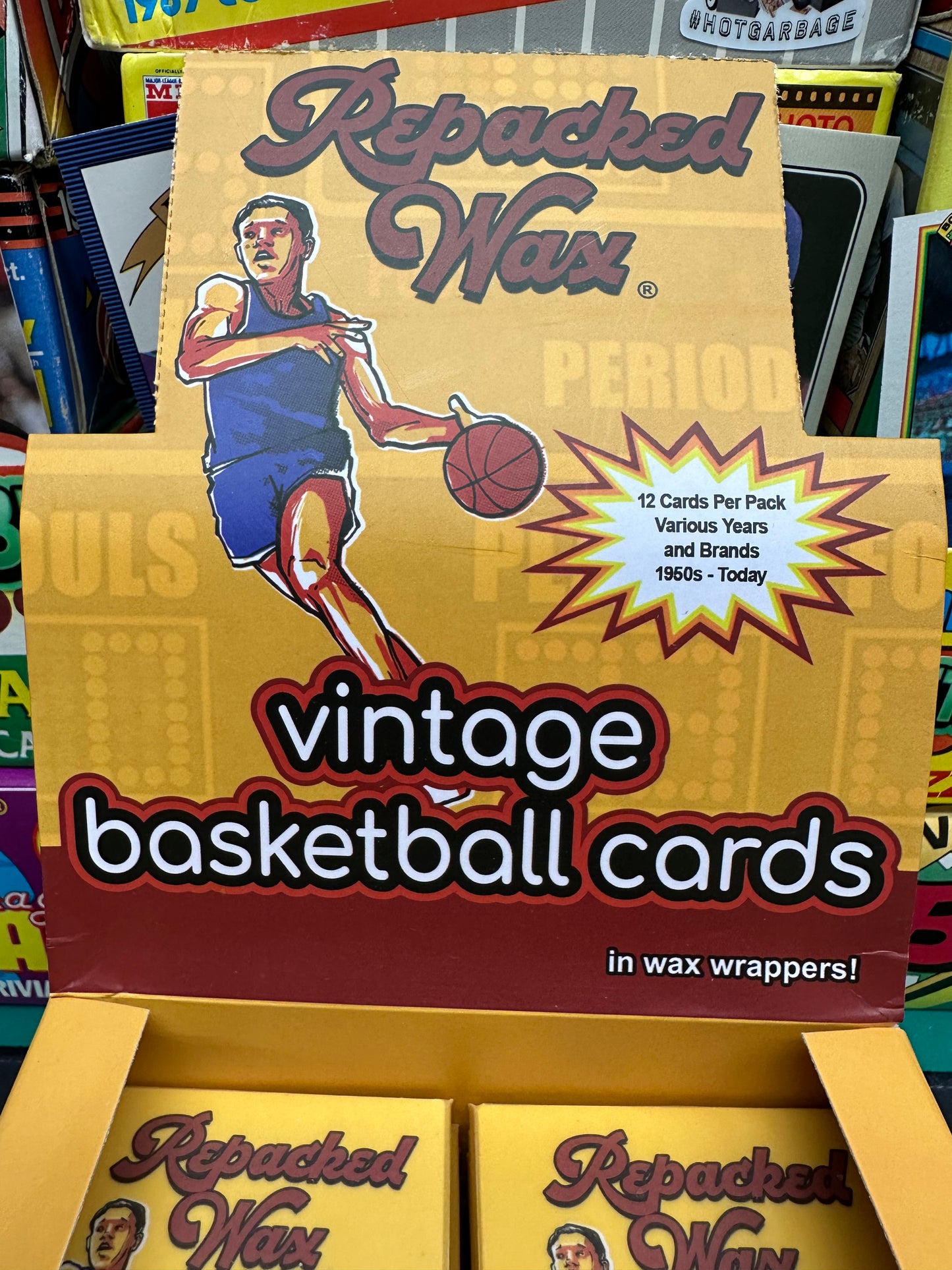 Repacked Wax Basketball Pack