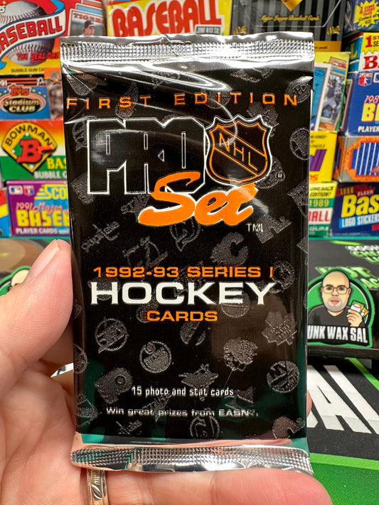 1992-93 Pro Set Hockey Series 1 Pack