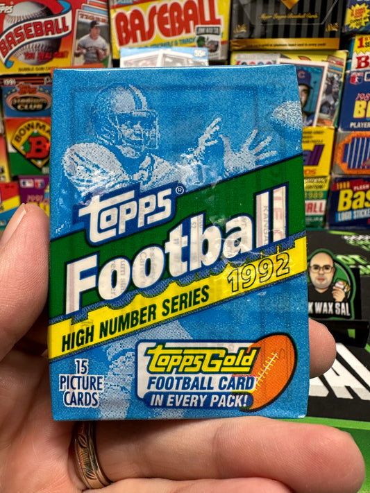 1992 Topps Football High Series Pack