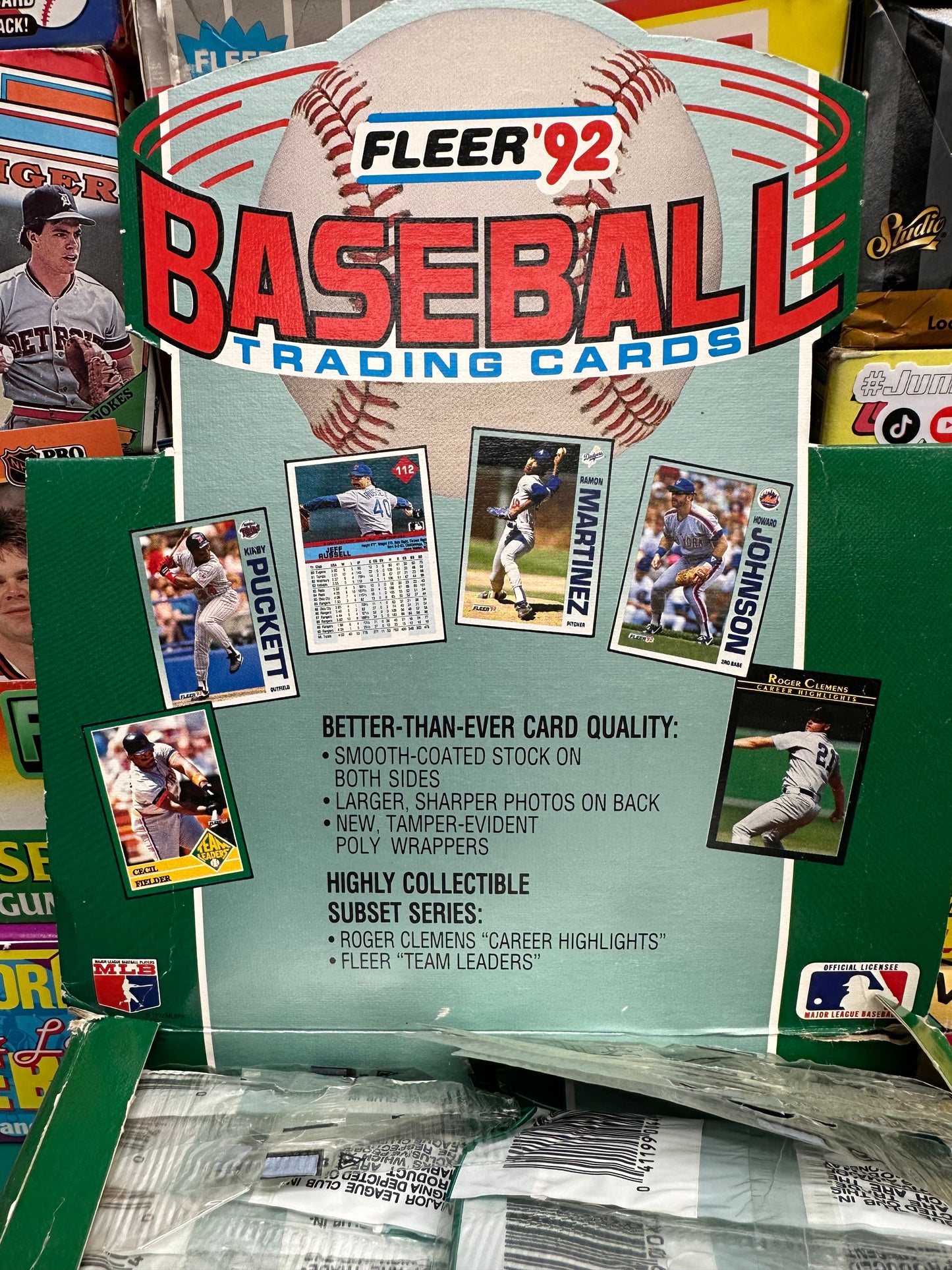 1992 Fleer Baseball Rack Pack