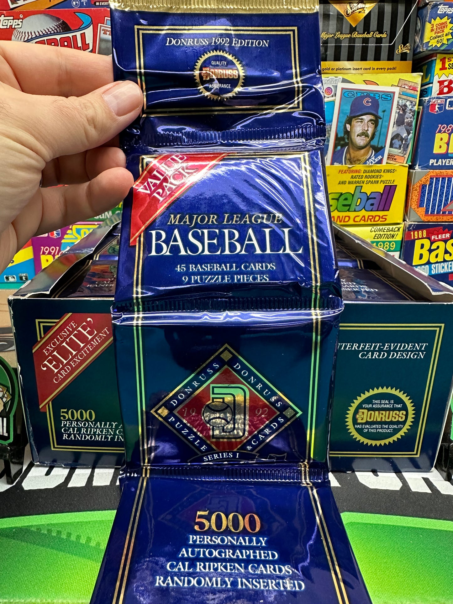 1992 Donruss Baseball Series 1 Rack Pack