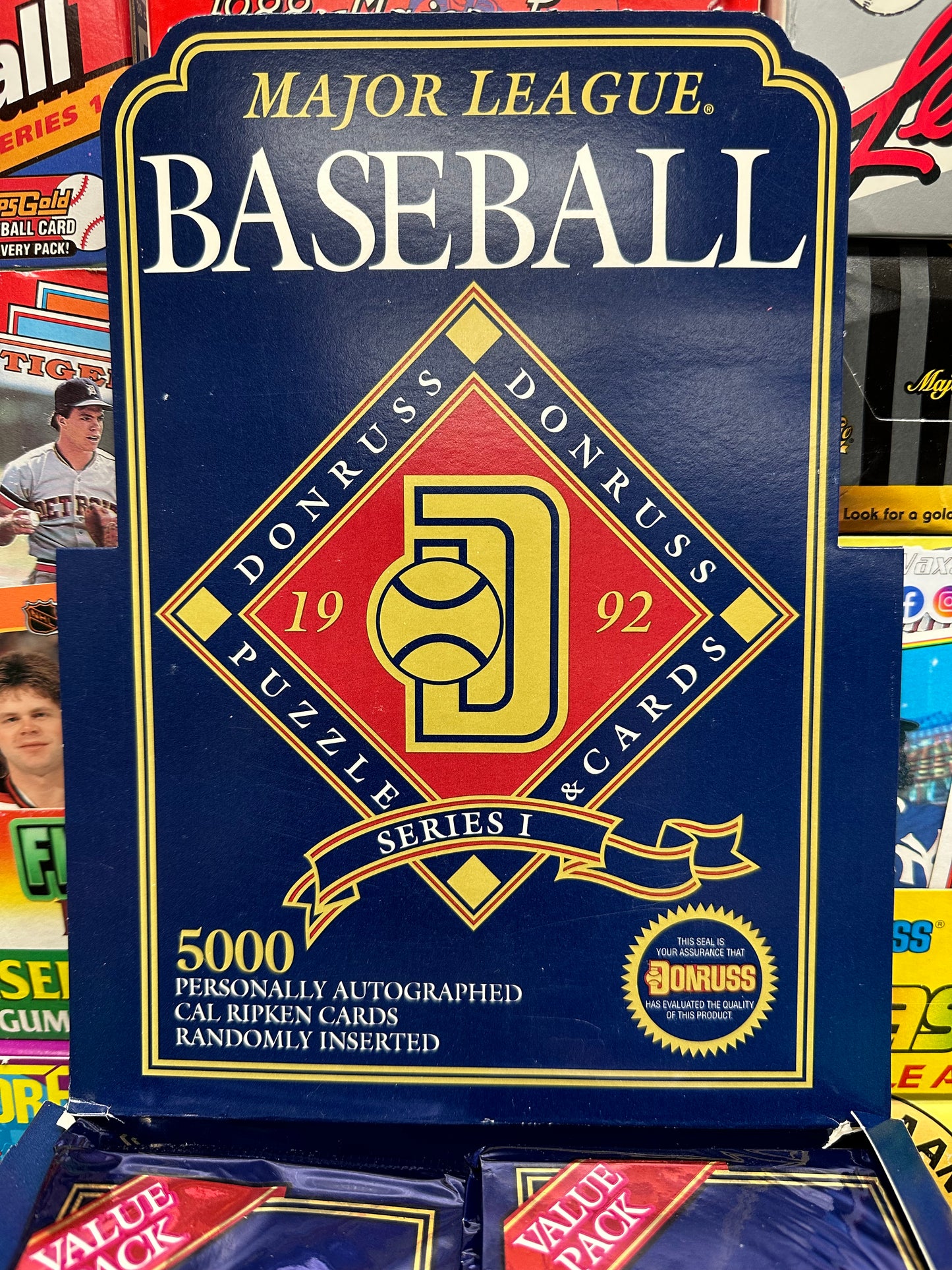 1992 Donruss Baseball Series 1 Rack Pack