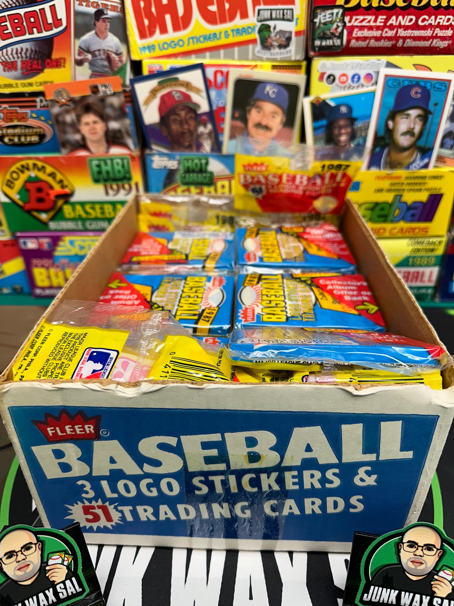 1987 Fleer Baseball Rack Pack