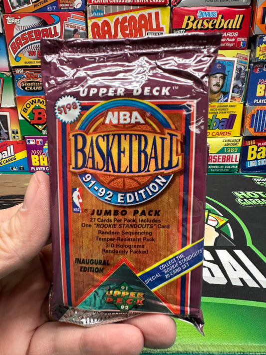 1991-92 Upper Deck Basketball Jumbo Pack