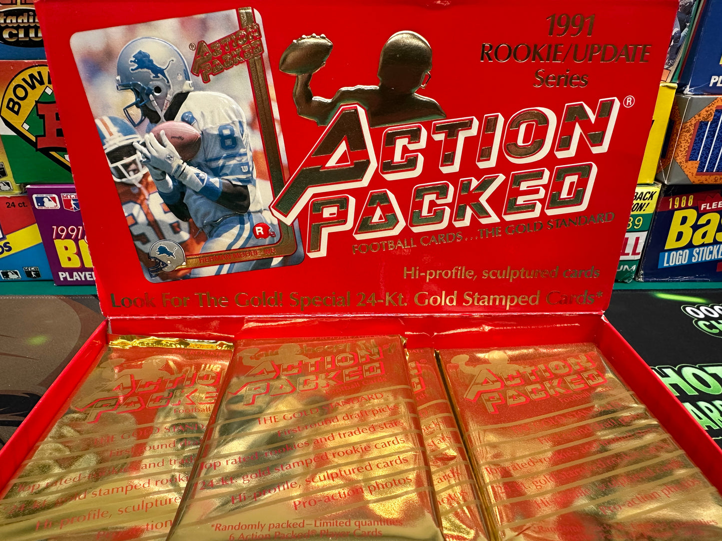 1991 Action Packed Football Rookie Update Pack