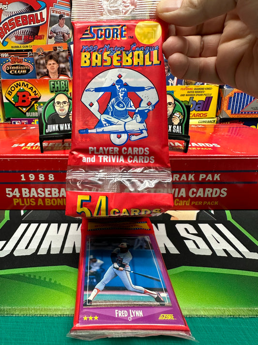 1988 Score Baseball Rack Pack