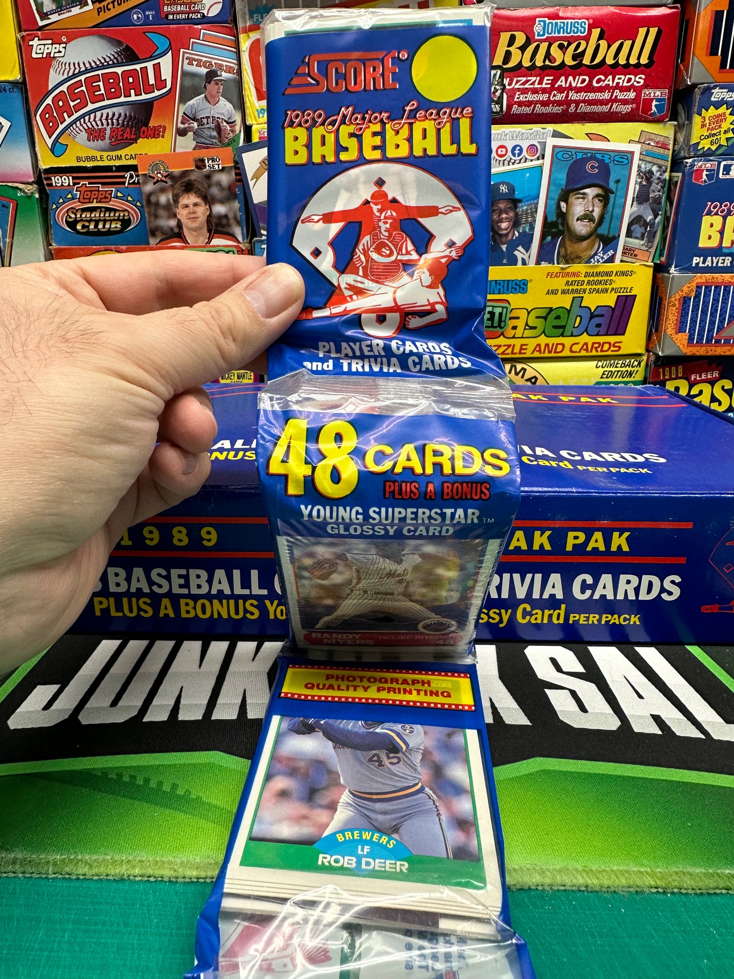 1989 Score Baseball Rack Pack