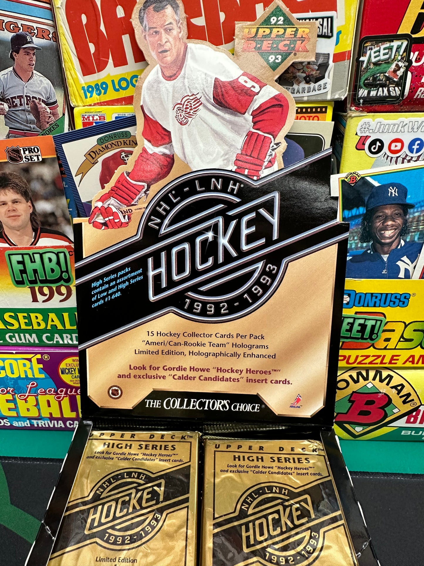 1992-93 Upper Deck Hockey High Series Pack