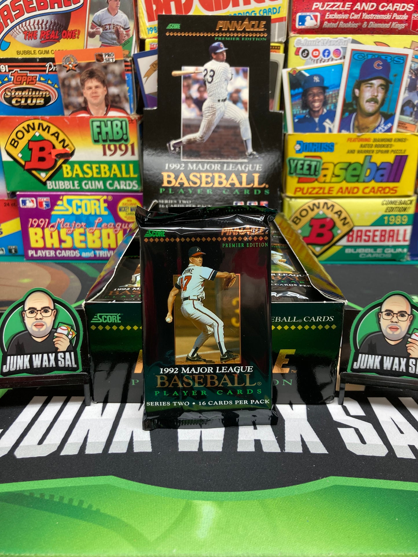 1992 Score Pinnacle Baseball Series 2 Pack