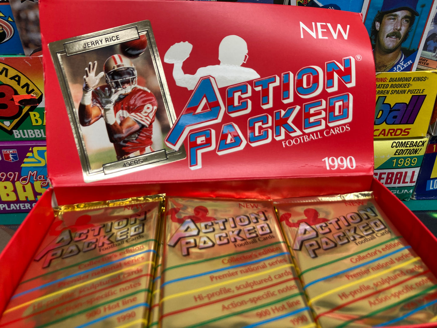 1990 Action Packed Football Pack