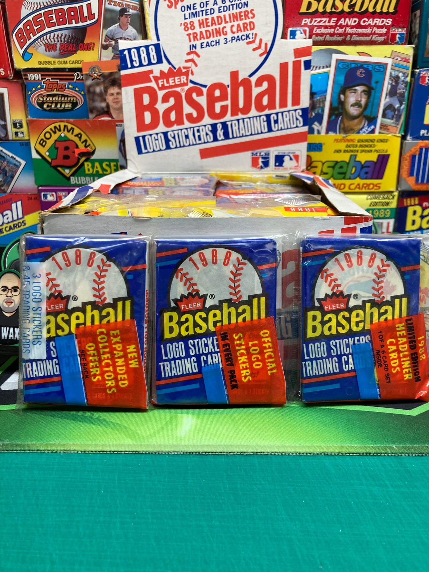 1988 Fleer Baseball Rack Pack