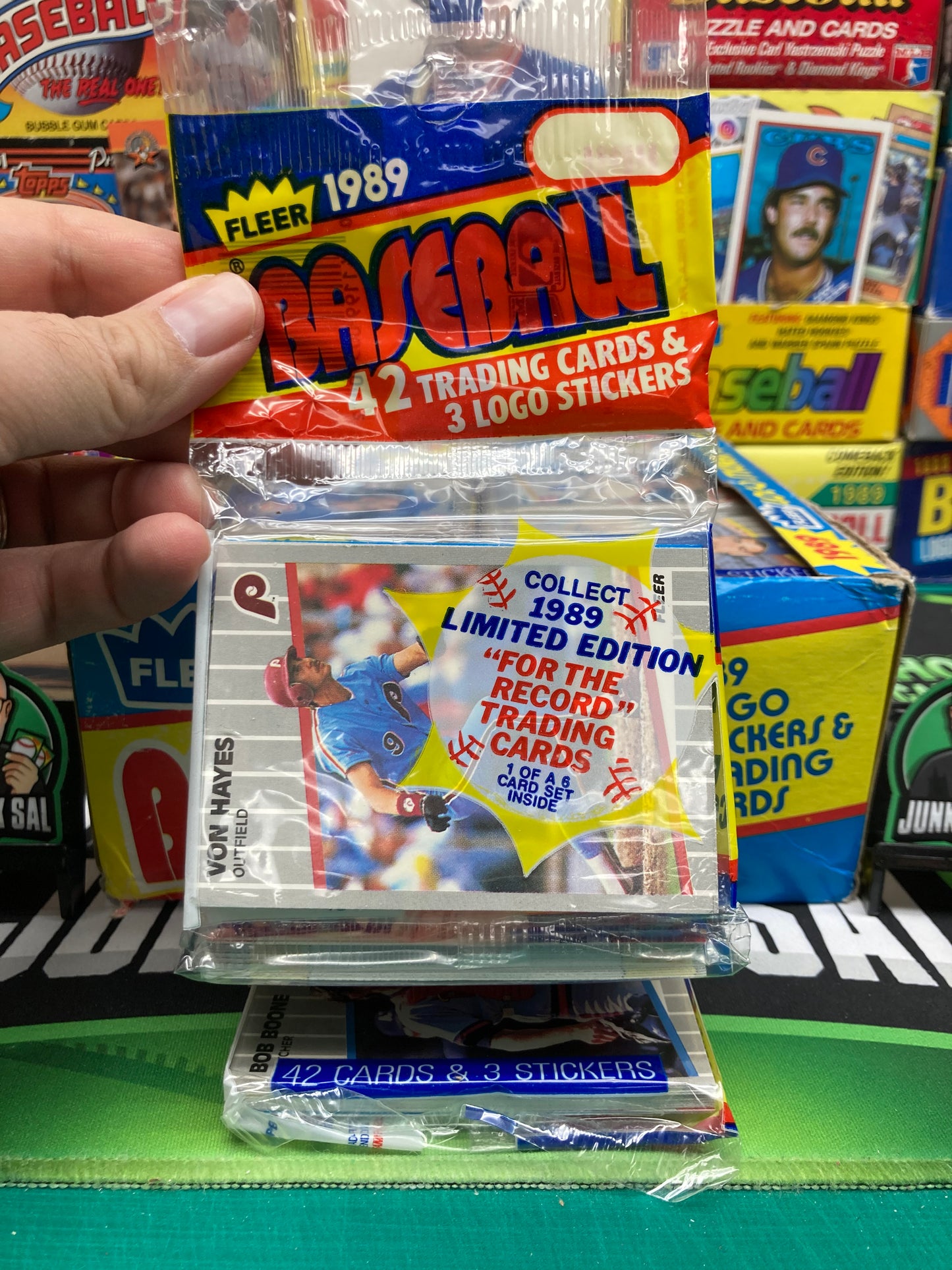 1989 Fleer Baseball Rack Pack