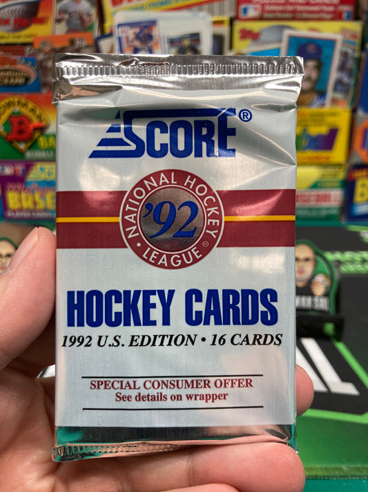 1992-93 Score US Edition Hockey Pack