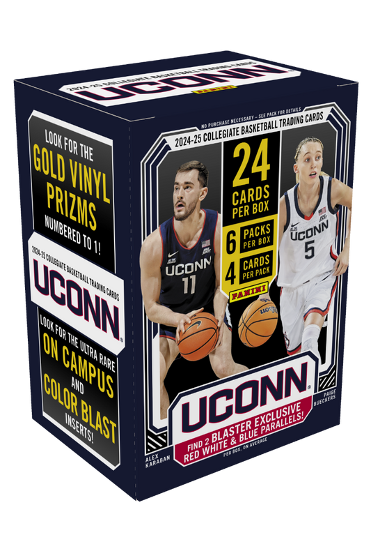 2024-25 Panini Prizm UConn Collegiate Basketball Blaster Box