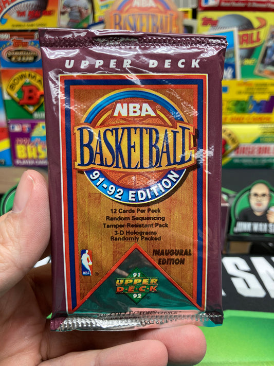 1991-92 Upper Deck Basketball Pack