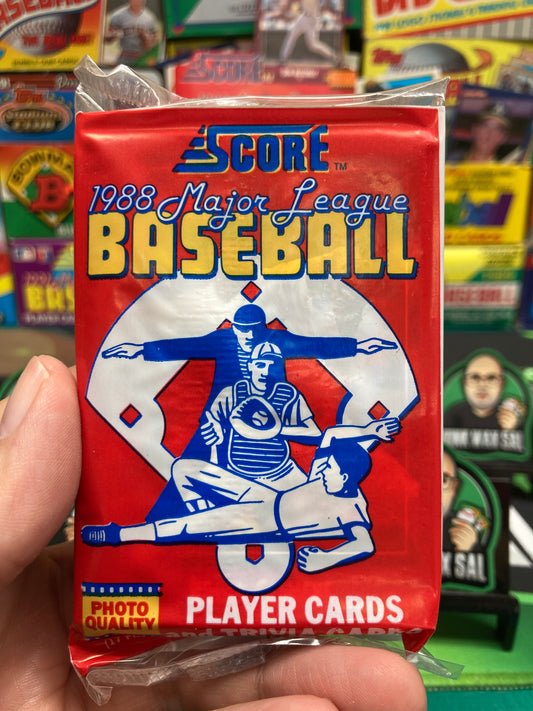 1988 Score Baseball Pack