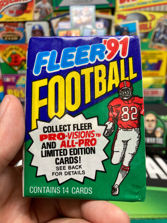 1991 Fleer Football Pack