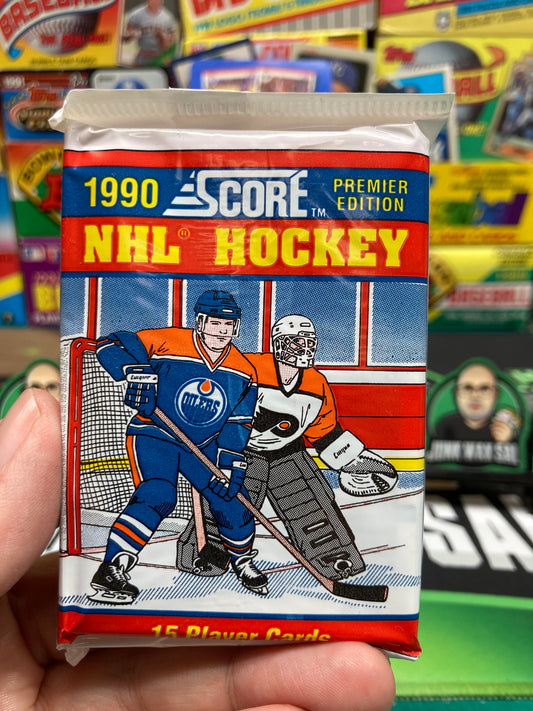 1990-91 Score American Hockey Pack