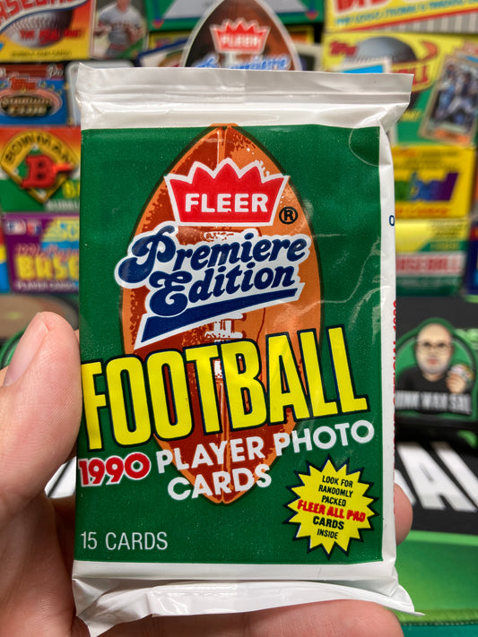 1990 Fleer Football Pack