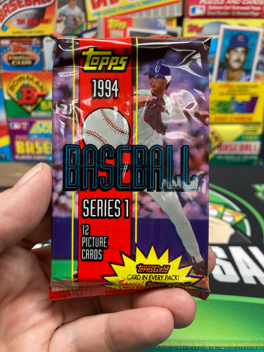 1994 Topps Baseball Series 1 Pack