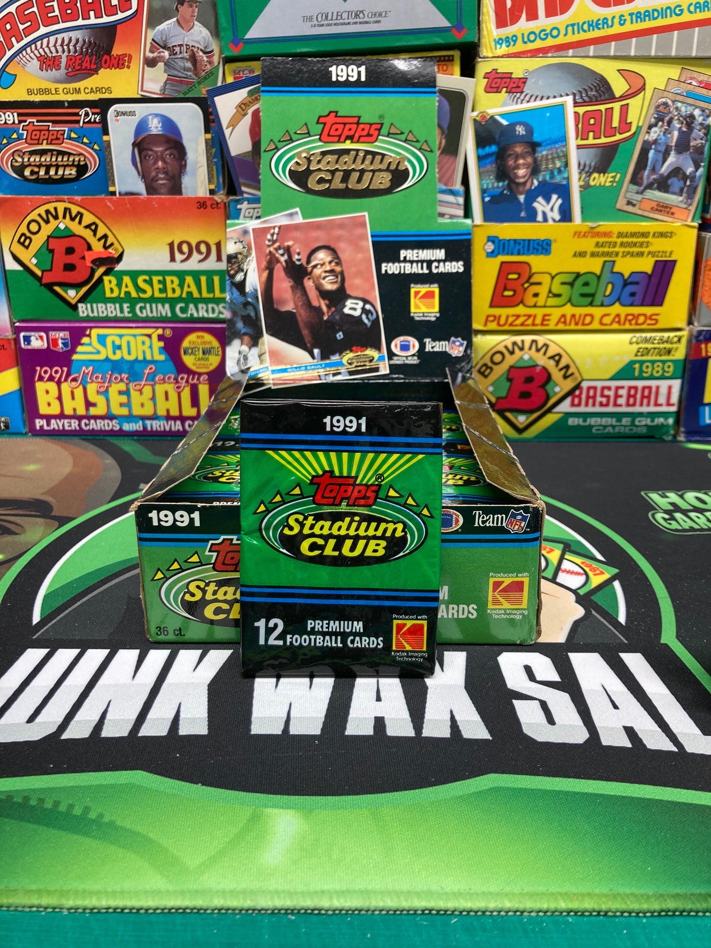 1991 Topps Stadium Club Football Pack