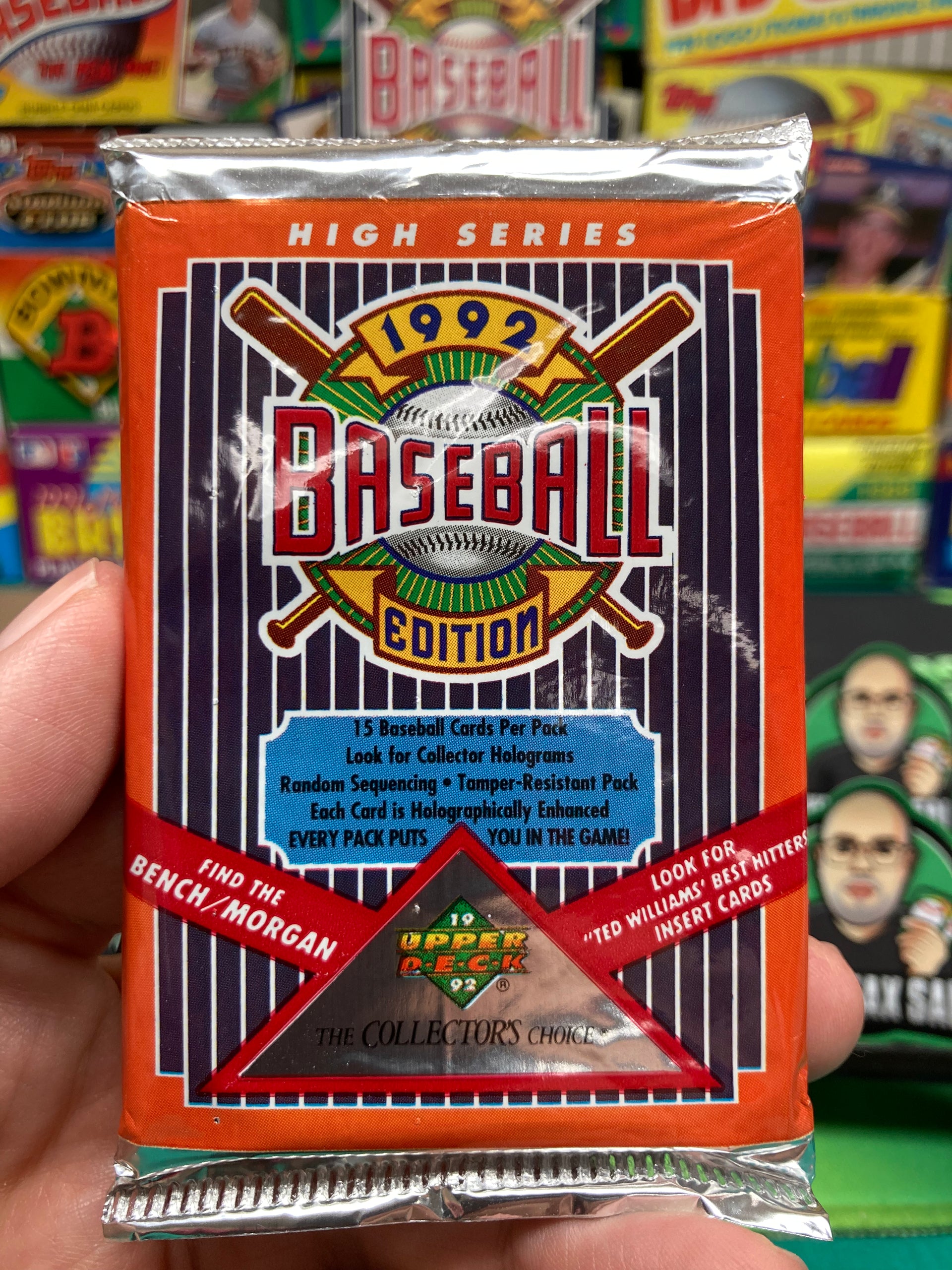 1992 Upper Deck High Series Baseball Pack