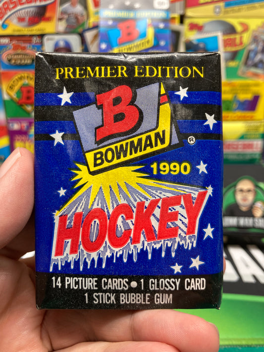 1990-91 Bowman Hockey Pack