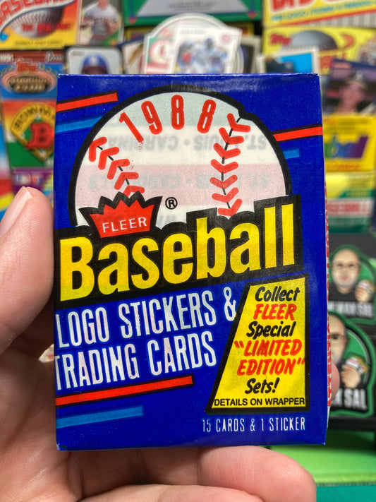 1988 Fleer Baseball Pack