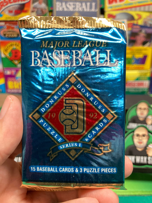 1992 Donruss Baseball Series 1 Pack