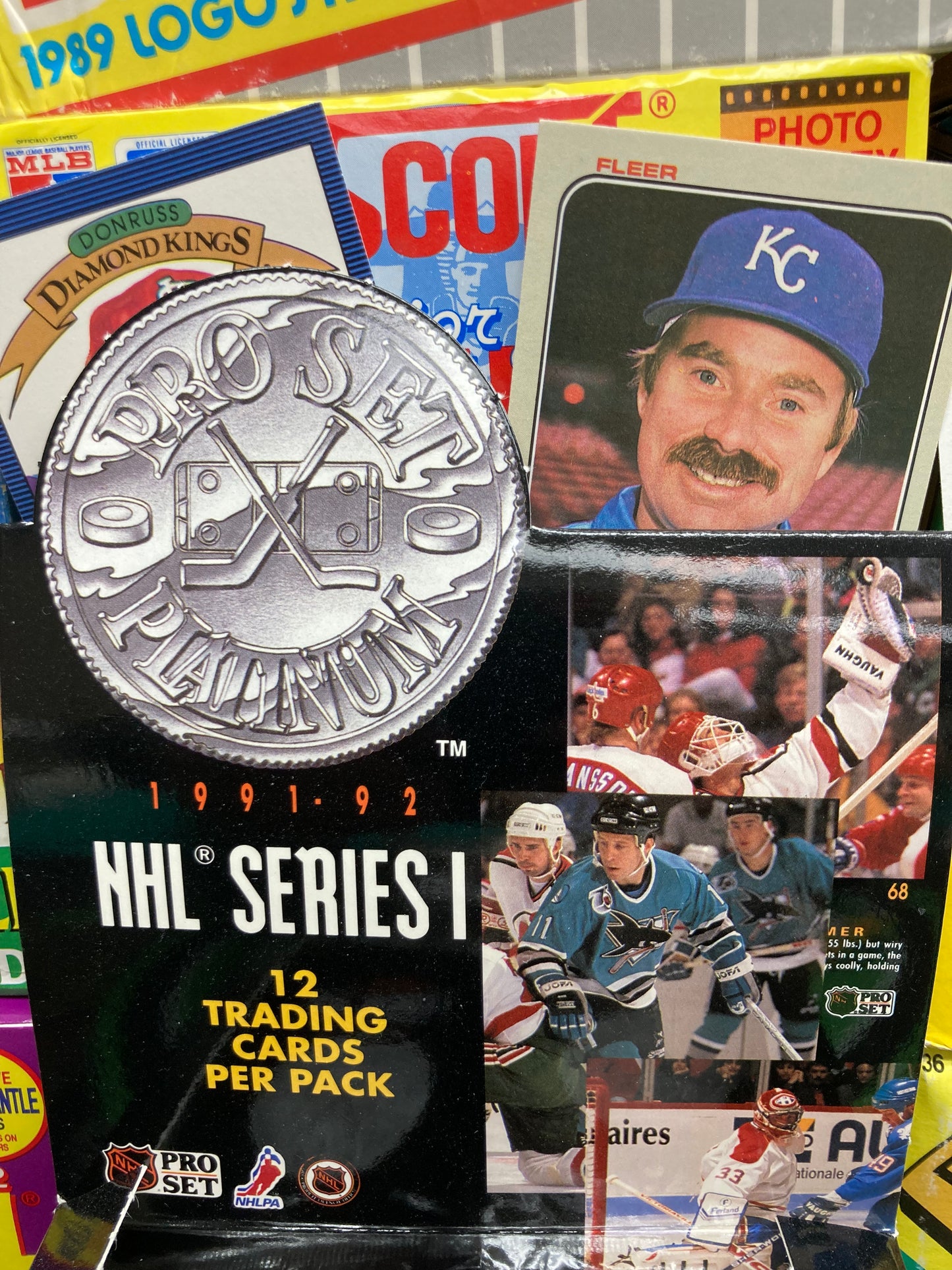 1991-92 Pro Set Platinum Hockey Series 1 Pack