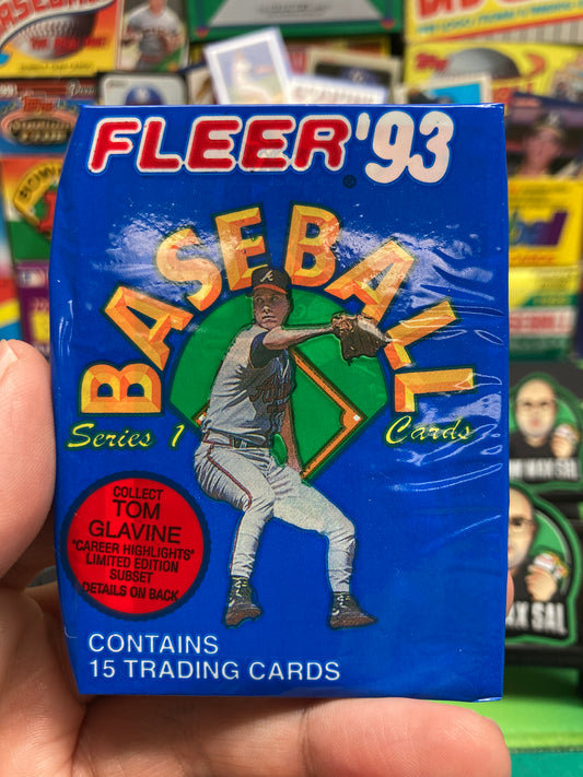 1993 Fleer Baseball Series 1 Pack