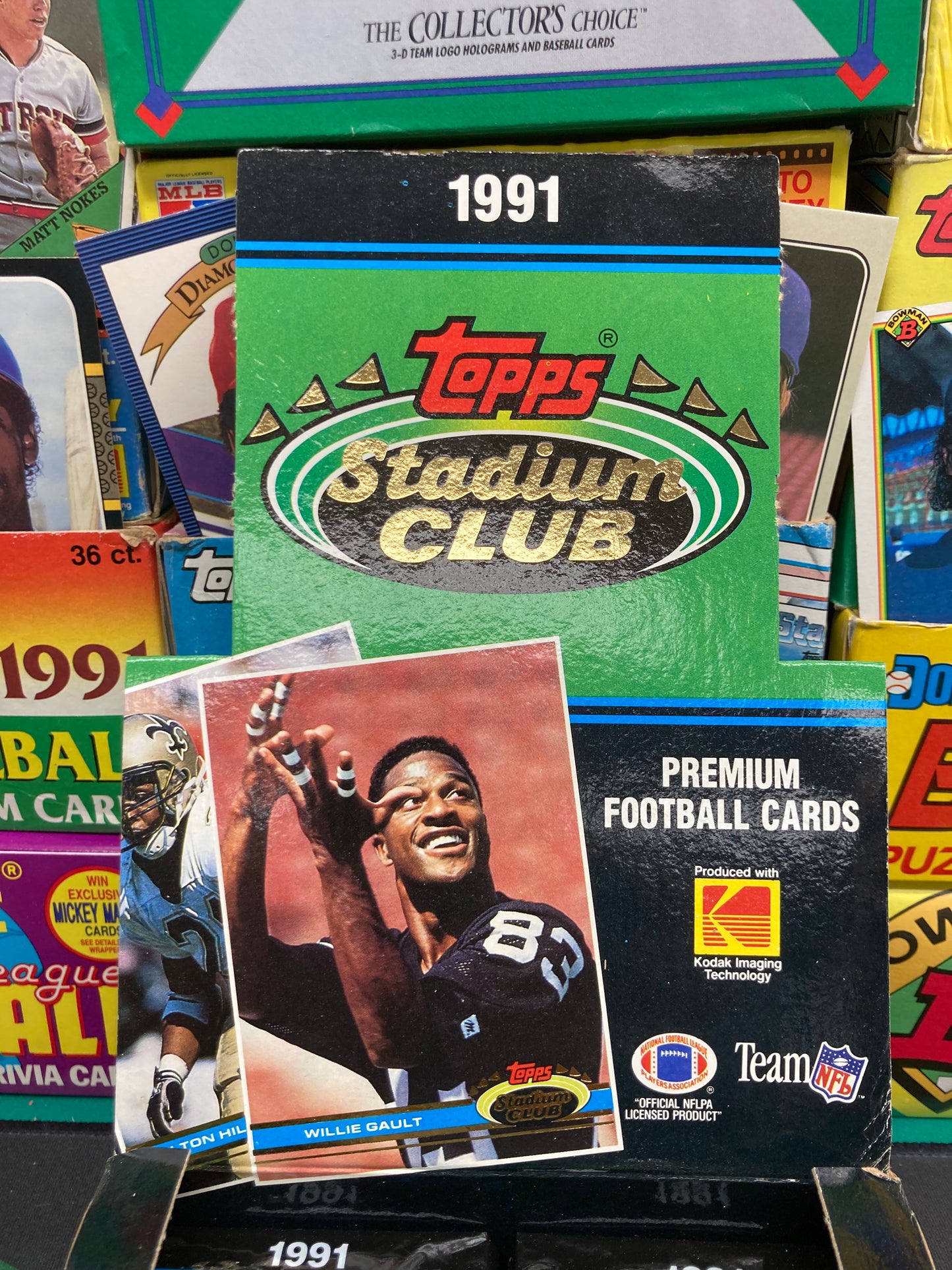 1991 Topps Stadium Club Football Pack