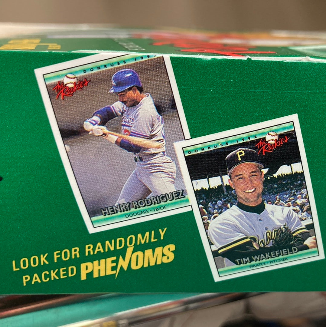 1992 Donruss The Rookies Baseball Pack