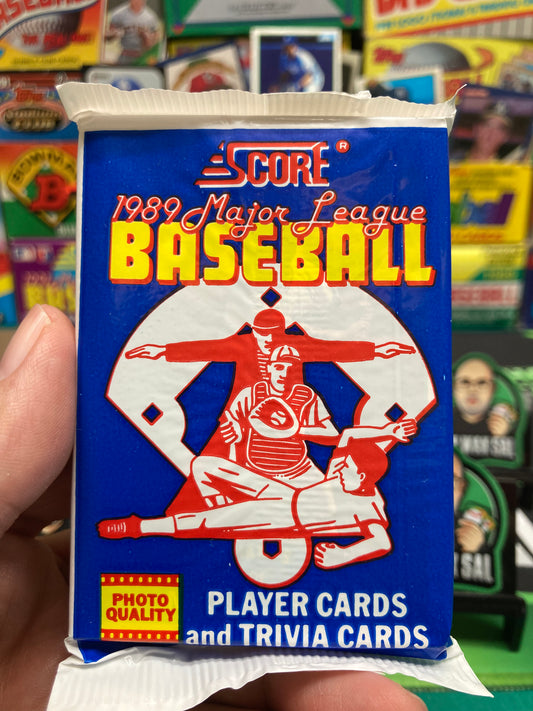 1989 Score Baseball Pack