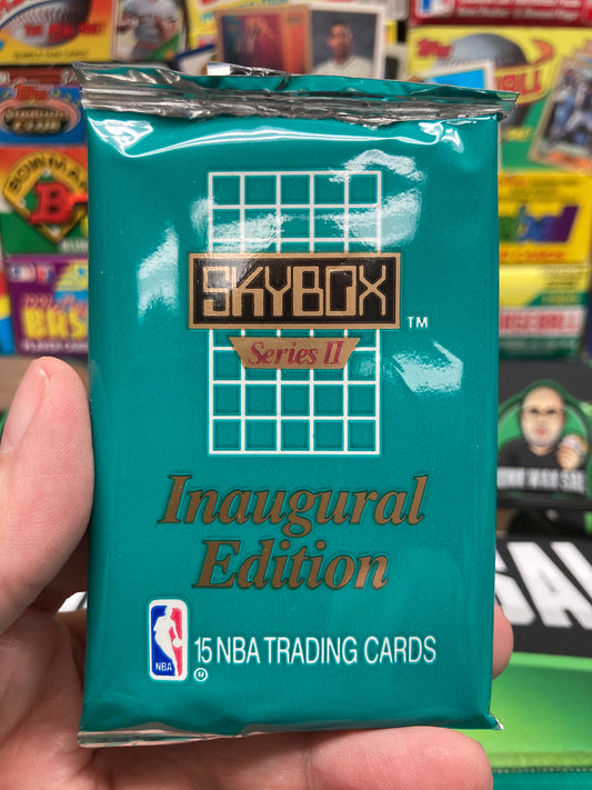 1990-91 Skybox NBA Basketball Series 2 Pack