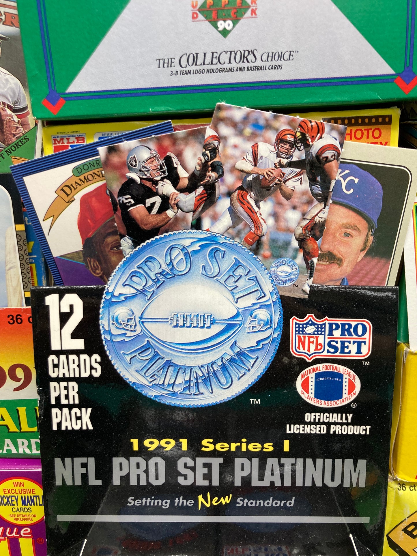 1991 Pro Set Platinum Football Series 1 Pack