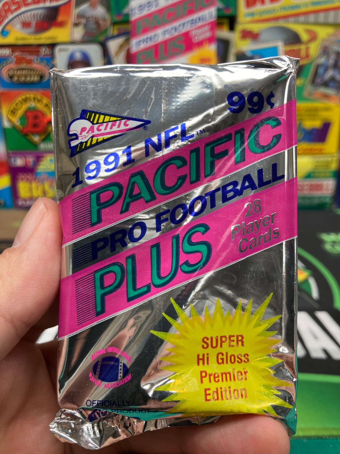 1991 Pacific Pro Football Jumbo Pack