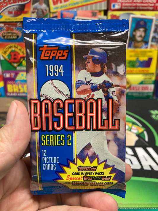 1994 Topps Baseball Series 2 Pack